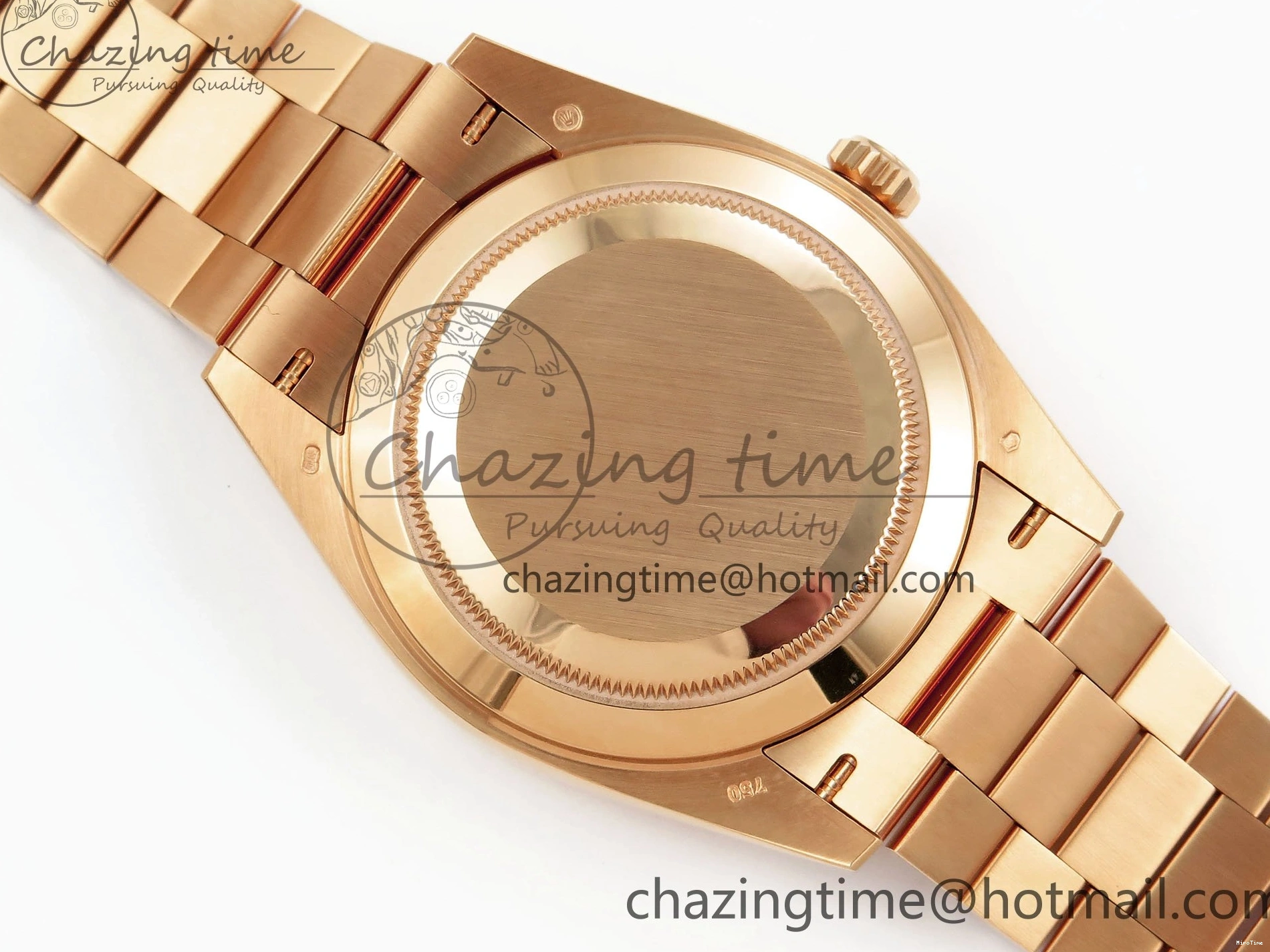 MiroTime 1228 Day Date 40 RG 228235 ARF 1:1 Best Edition Green Roman Dial on President Bracelet VR WrinkleFree 1509